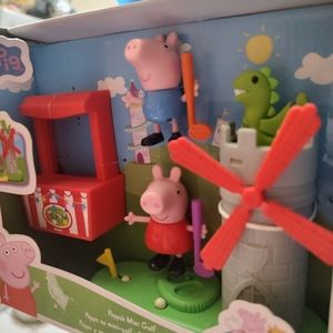 Peppa pig play set